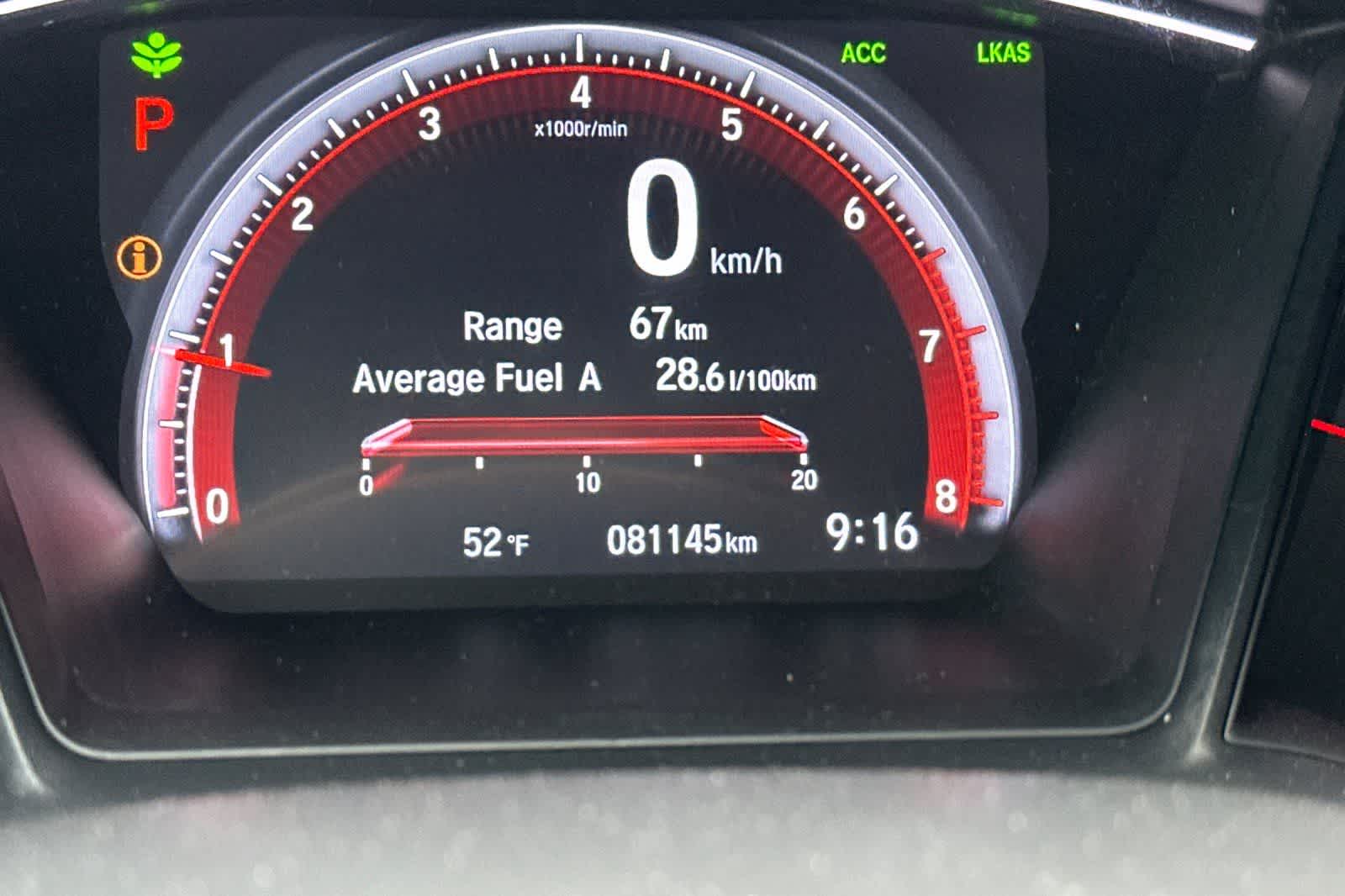 2021 Honda Civic Hatchback Sport