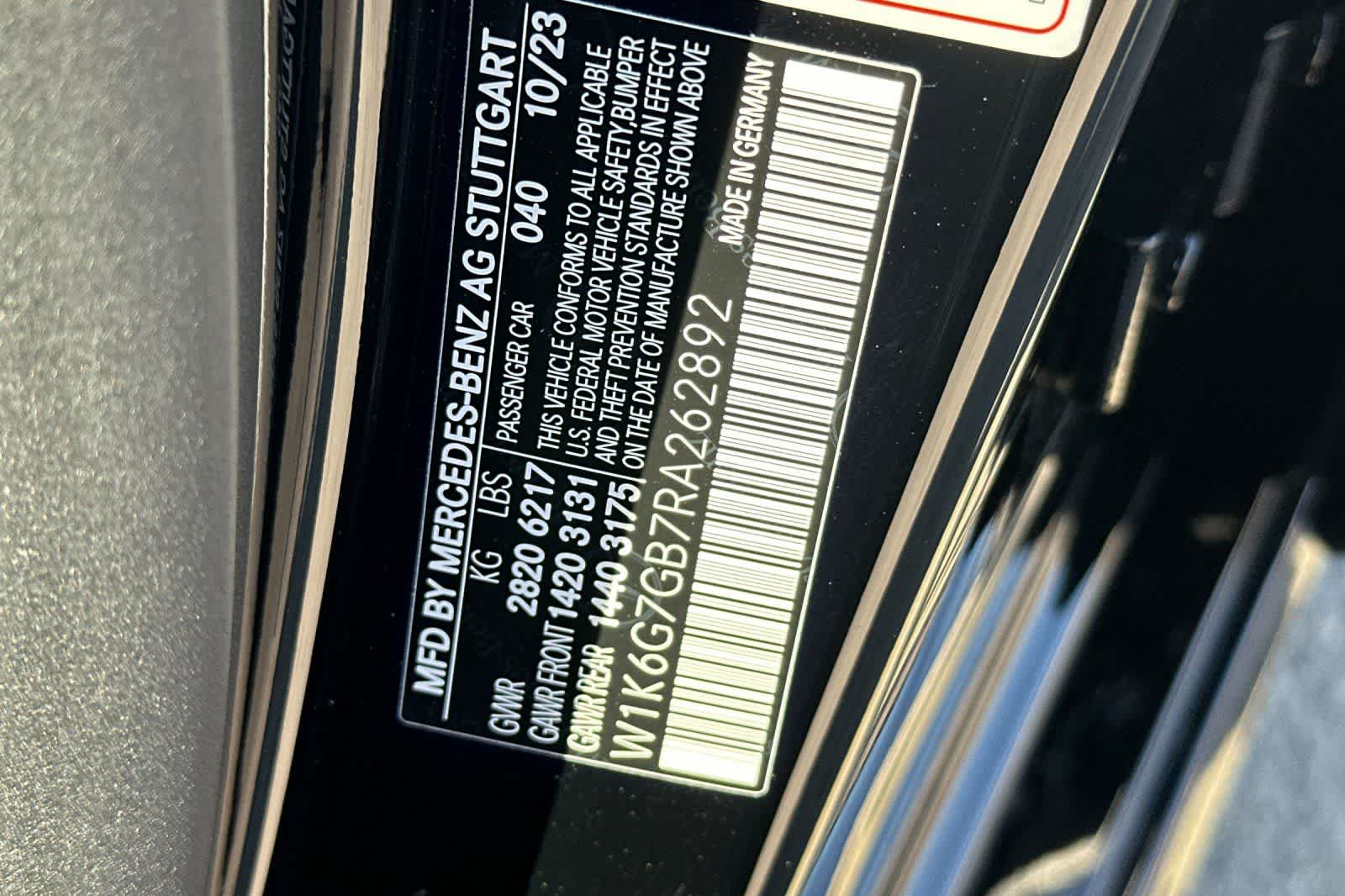 2024 Mercedes-Benz S 580 S 580