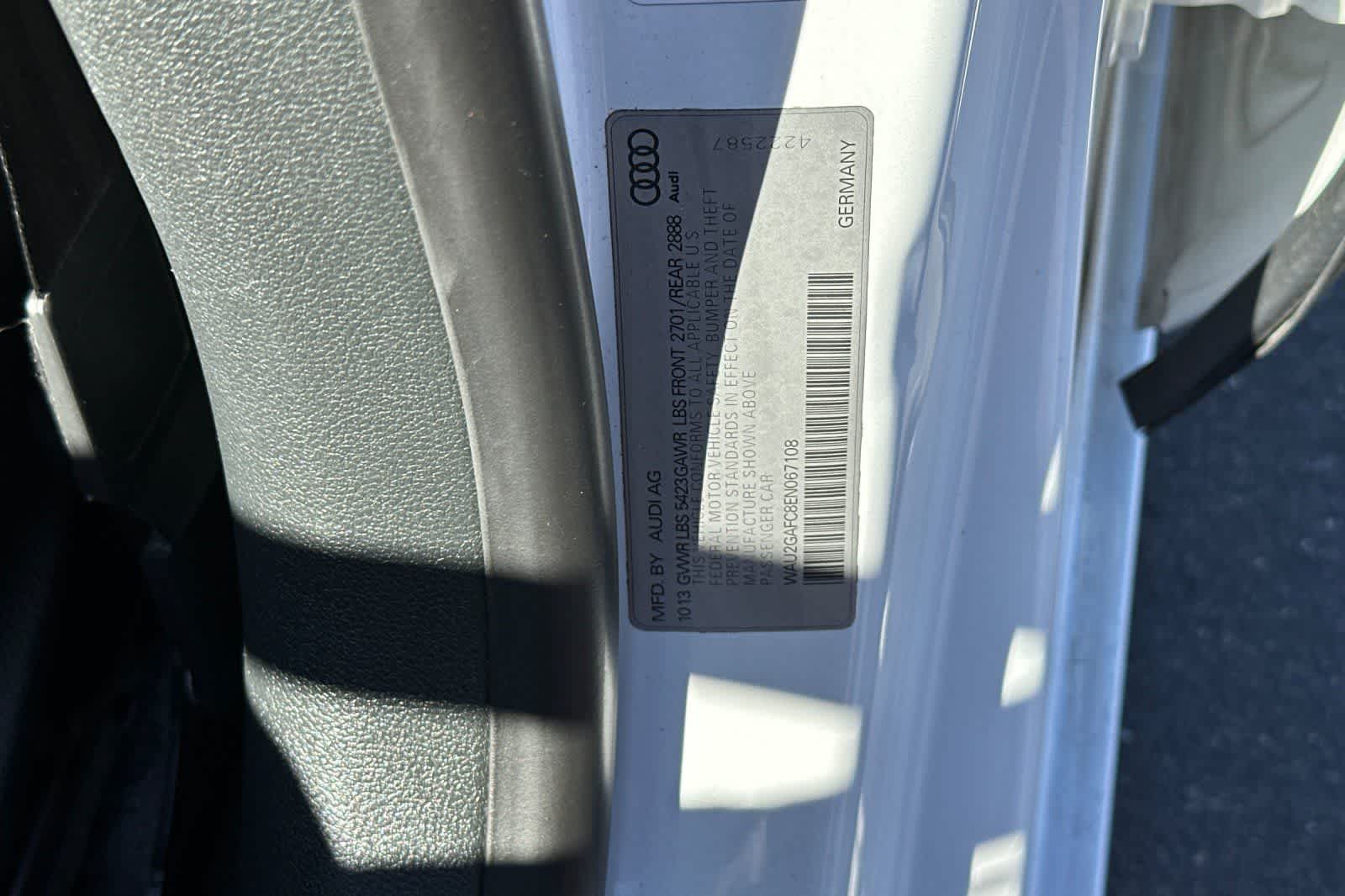 2014 Audi A7 3.0 Prestige