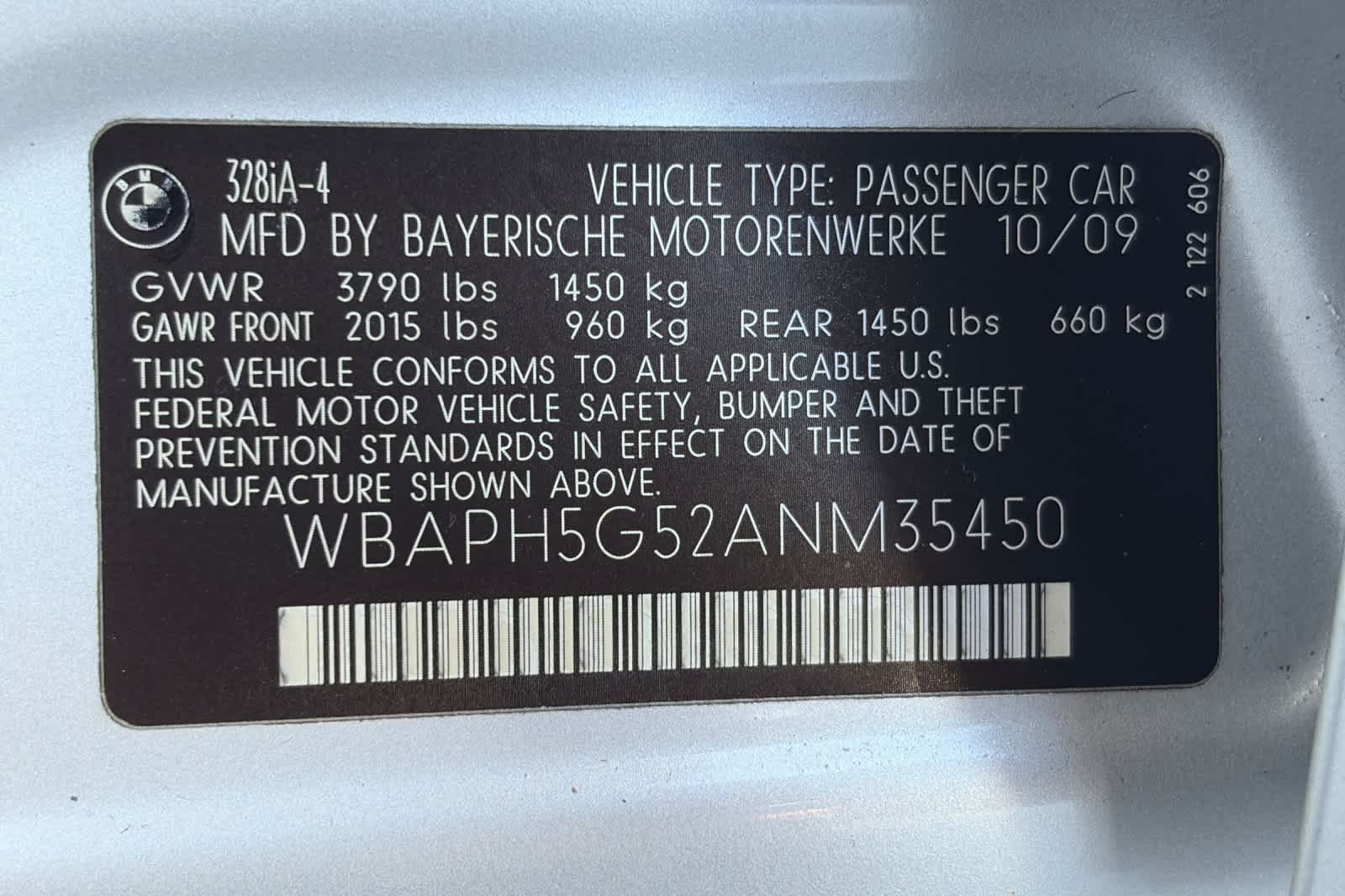 2010 BMW 328i 328i