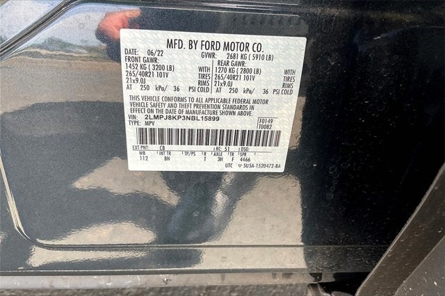 2022 Lincoln Nautilus Reserve