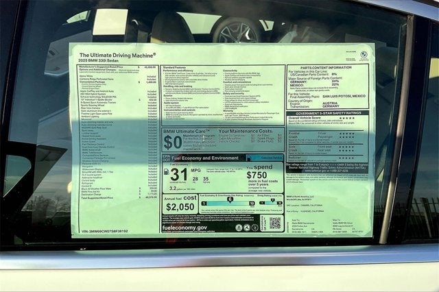 2025 BMW 3 Series 330i