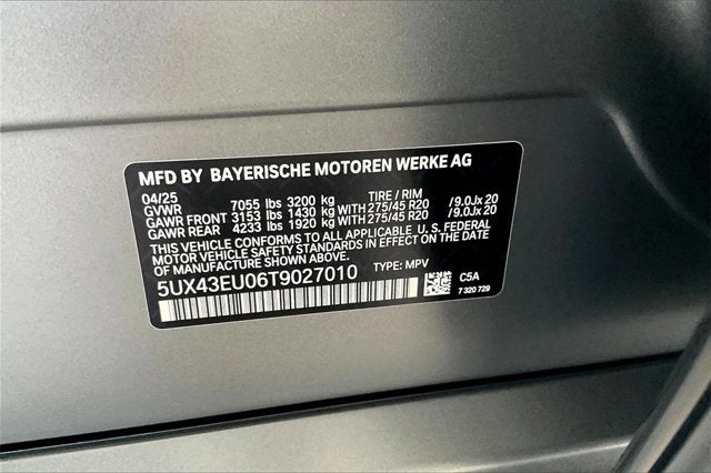 2026 BMW X5 xDrive50e