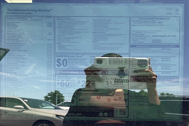 2026 BMW X5 xDrive50e