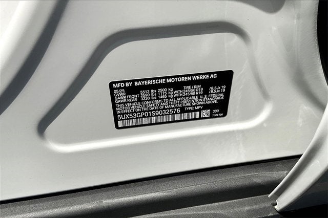 2025 BMW X3 30 xDrive