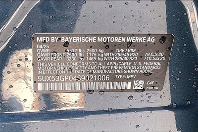 2025 BMW X3 30 xDrive