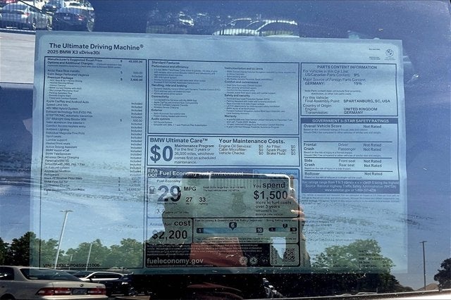 2025 BMW X3 30 xDrive