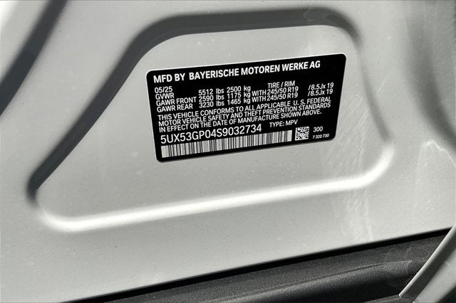 2025 BMW X3 30 xDrive