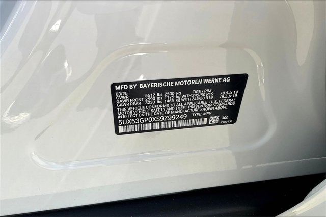 2025 BMW X3 30 xDrive