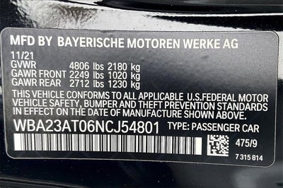 2022 BMW 4 Series 430i