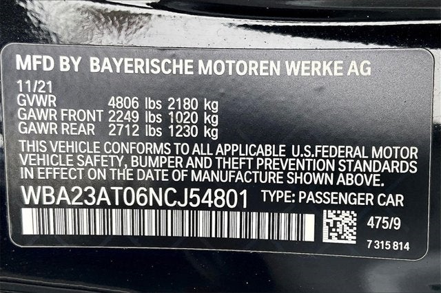 2022 BMW 4 Series 430i