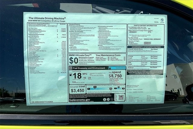 2026 BMW M4 Competition xDrive