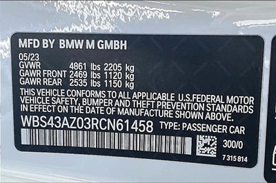 2024 BMW M4 Competition xDrive