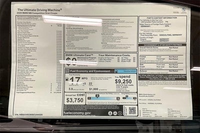 2025 BMW M8 Competition