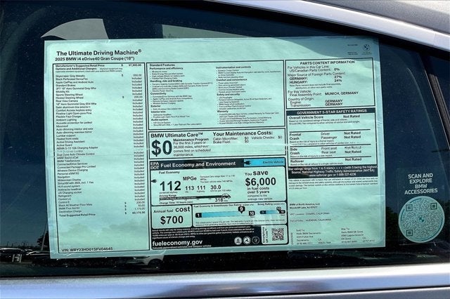 2025 BMW i4 eDrive40