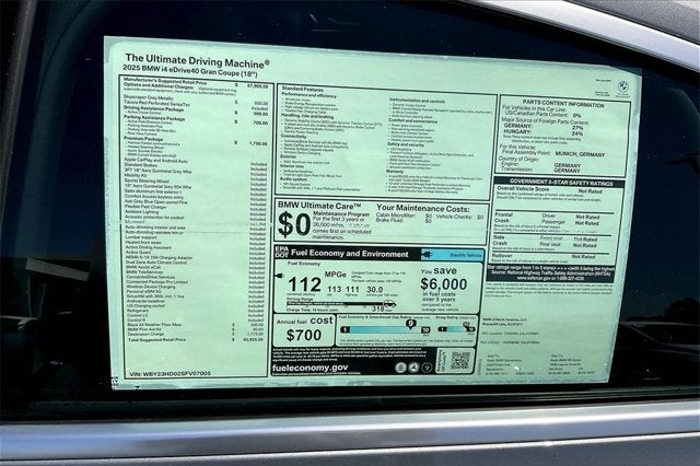 2025 BMW i4 eDrive40