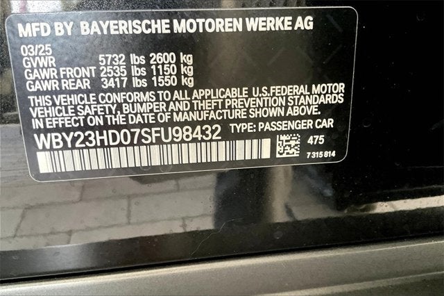 2025 BMW i4 eDrive40