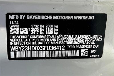 2025 BMW i4 eDrive40