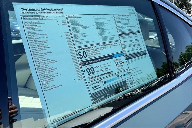 2025 BMW i5 eDrive40