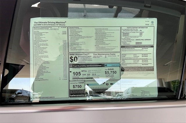 2025 BMW i5 eDrive40