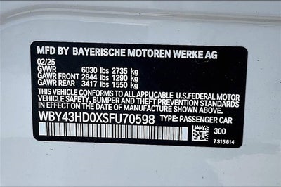 2025 BMW i4 xDrive40