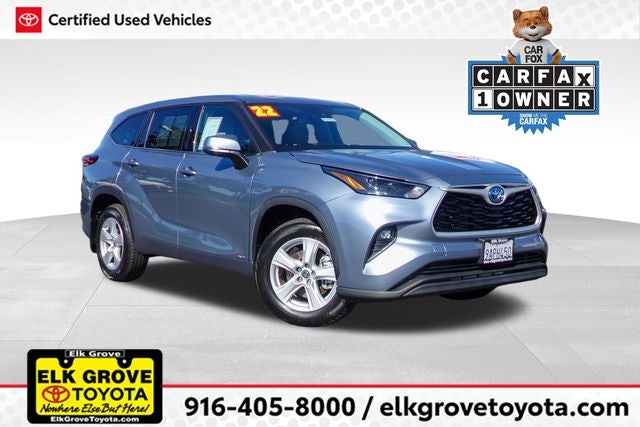 2022 Toyota Highlander Hybrid LE