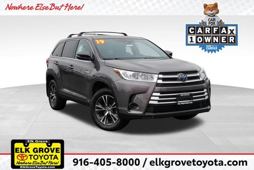 2019 Toyota Highlander Hybrid LE