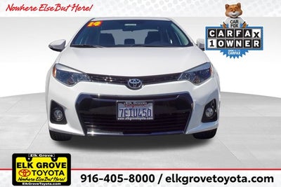 2014 Toyota Corolla S Plus
