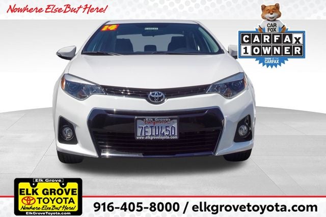 2014 Toyota Corolla S Plus