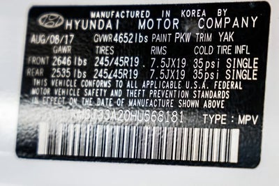2017 Hyundai Tucson Value