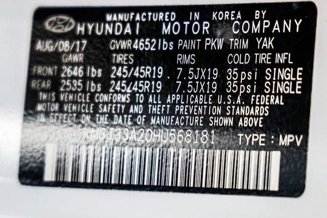 2017 Hyundai Tucson Value