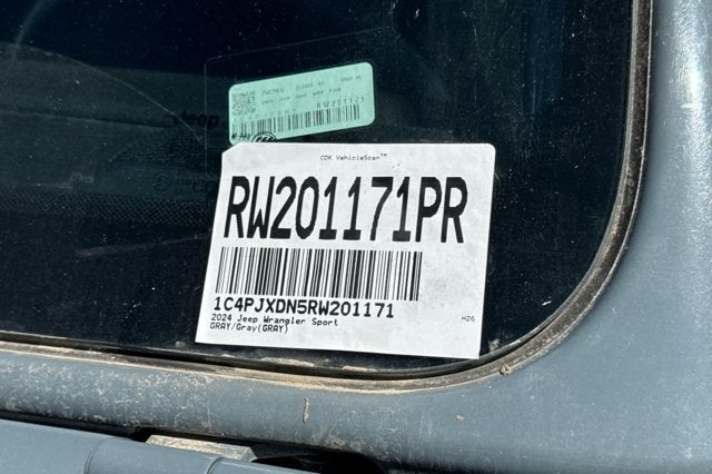 2024 Jeep Wrangler Sport S