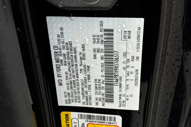 2022 Ford Mustang EcoBoost Premium