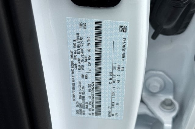 2026 Ford Super Duty F-350 SRW XL 2WD Crew Cab 179 WB 60 CA