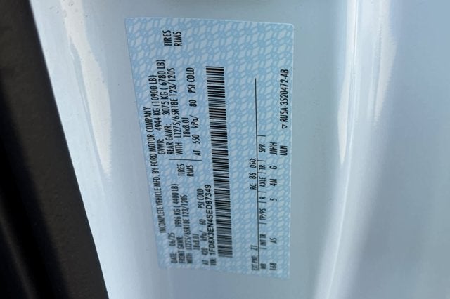 2025 Ford Super Duty F-350 SRW XL 2WD SuperCab 168 WB 60 CA