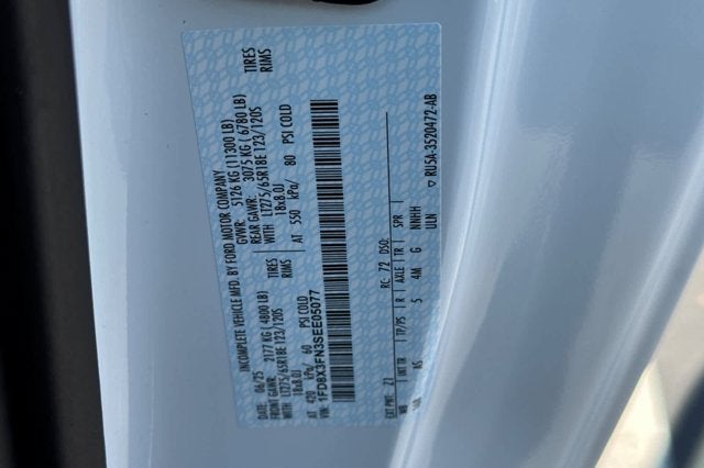 2025 Ford Super Duty F-350 SRW XL 4WD SuperCab 168 WB 60 CA