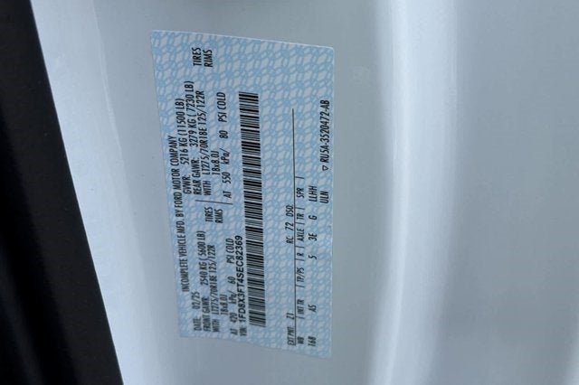 2025 Ford Super Duty F-350 SRW XL 4WD SuperCab 168 WB 60 CA