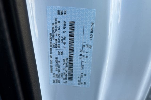 2026 Ford Super Duty F-350 DRW XL 4WD SuperCab 168 WB 60 CA