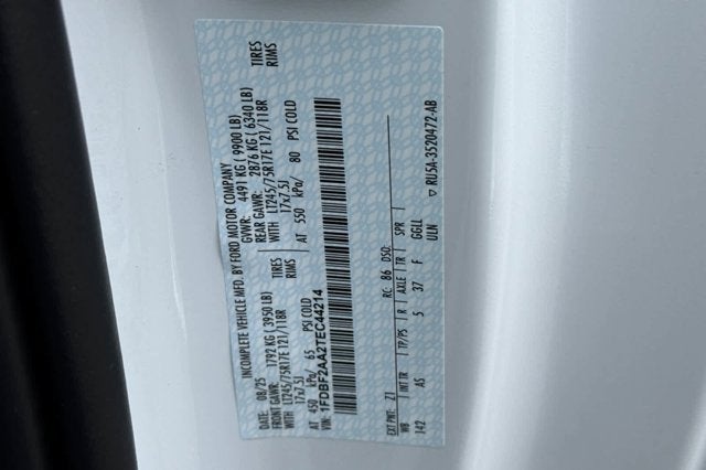 2026 Ford Super Duty F-250 SRW XL 2WD Reg Cab 8 Box