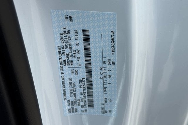 2026 Ford Super Duty F-350 SRW XL 2WD Reg Cab 145 WB 60 CA