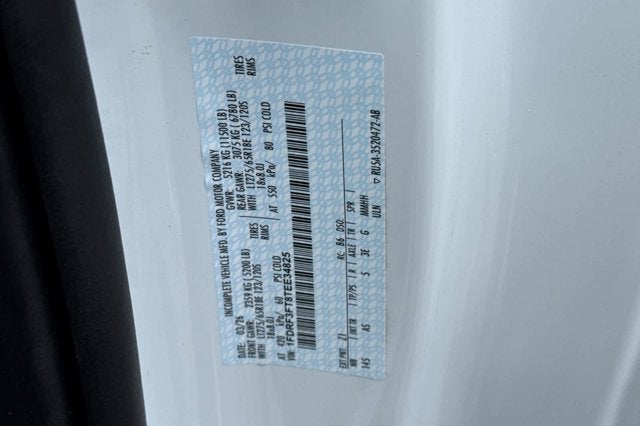 2026 Ford Super Duty F-350 SRW XL 4WD Reg Cab 145 WB 60 CA
