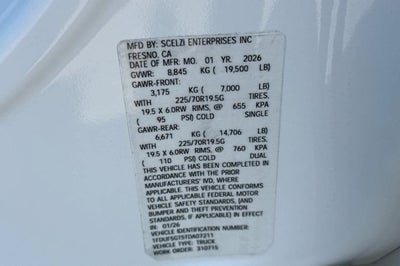 2026 Ford Super Duty F-550 DRW XL