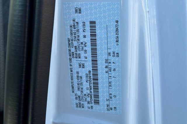 2026 Ford E-Series Cutaway E-350 SRW 138" WB