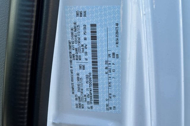 2026 Ford E-Series Cutaway E-450 DRW 158" WB