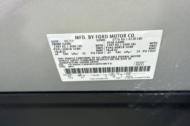 2017 Ford Explorer Base