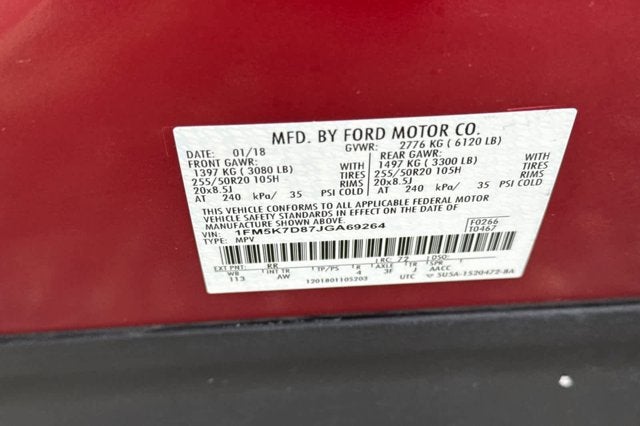 2018 Ford Explorer XLT