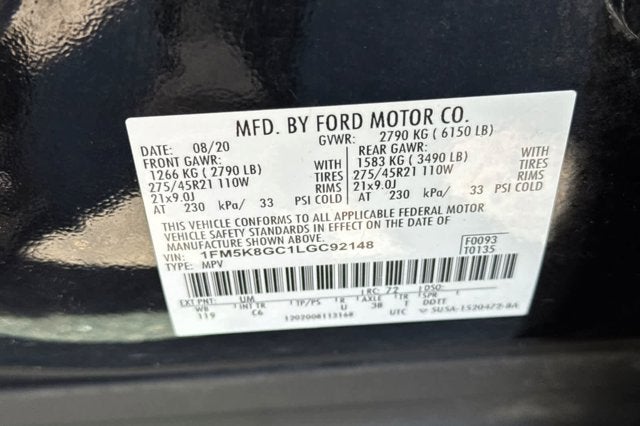 2020 Ford Explorer ST