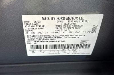 2022 Ford Explorer ST