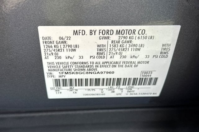 2022 Ford Explorer ST