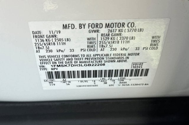 2020 Ford Explorer XLT